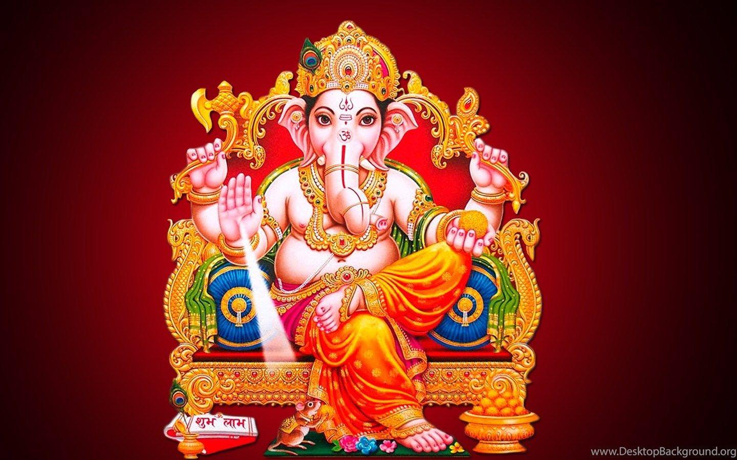 1440x900 Lord Ganesha Widescreen HD Wallpaper Desktop Background