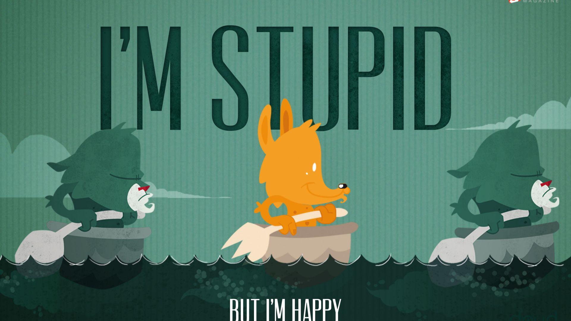 1920x1080 Free download Download Stupid but Happy Wallpaper [2880x1800] for your Desktop, Mobile & Tablet. Explore Stupid Wallpaper. Funny HD Wallpaper, Funny Wallpaper For Desktop, Funny Wallpaper
