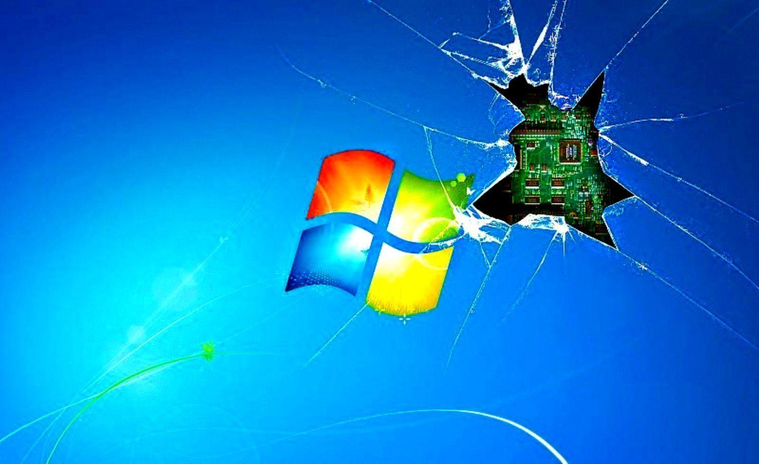 1504x920 Minecraft Creeper Glass Broken Wallpaper