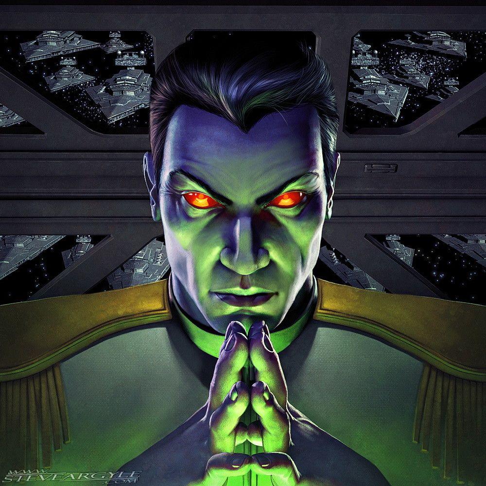 1000x1000 Grand Admiral Thrawn Wallpaper & Background Download