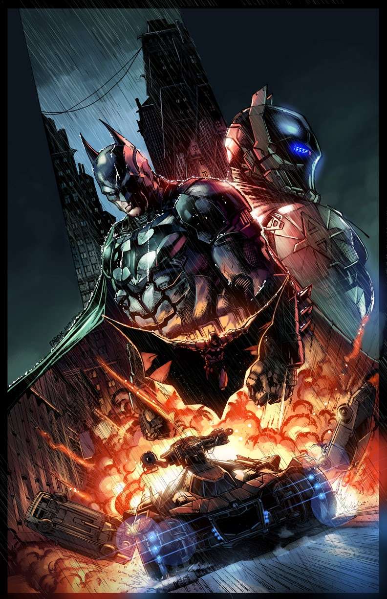 792x1224 Batman Arkham Knight Wallpaper Phone