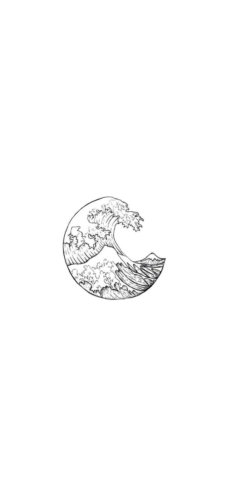 747x1594 White Cartoon Wallpaper