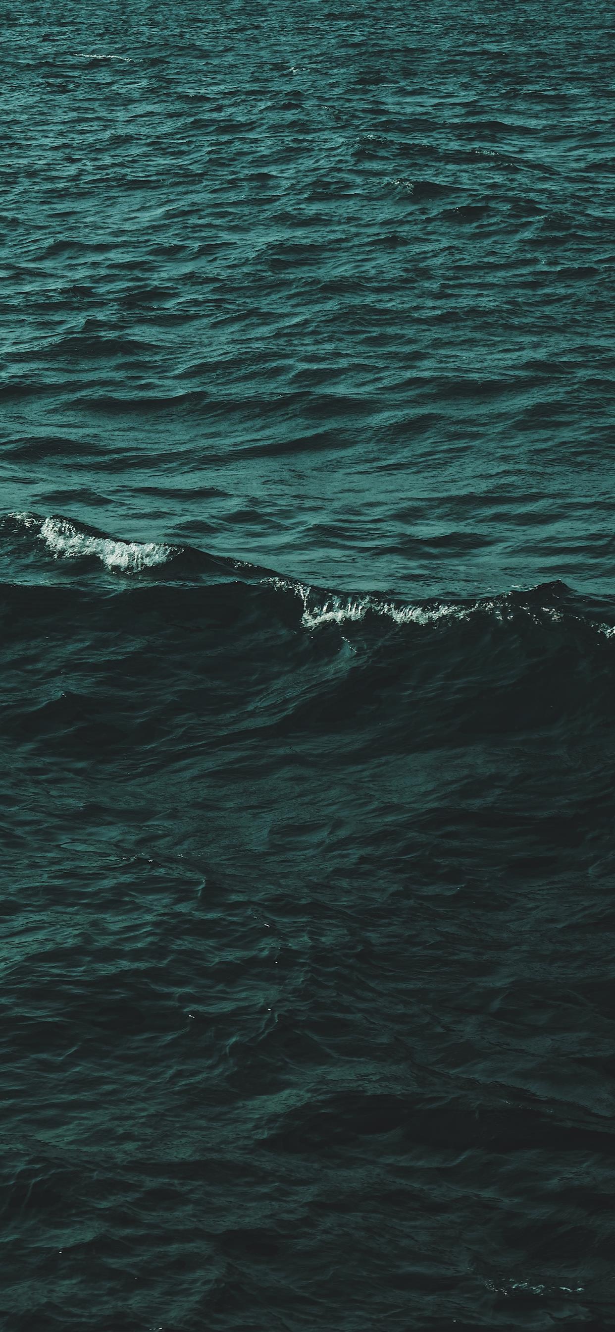 1242x2688 sea waves iPhone X Wallpaper Free Download