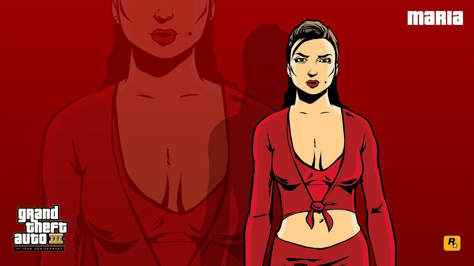 1920x1080 maria, Grand, Theft, Auto, Rockstar, Games, Anniversary, Grand, Theft, Auto, Iii Wallpaper HD / Desktop and Mobile Background