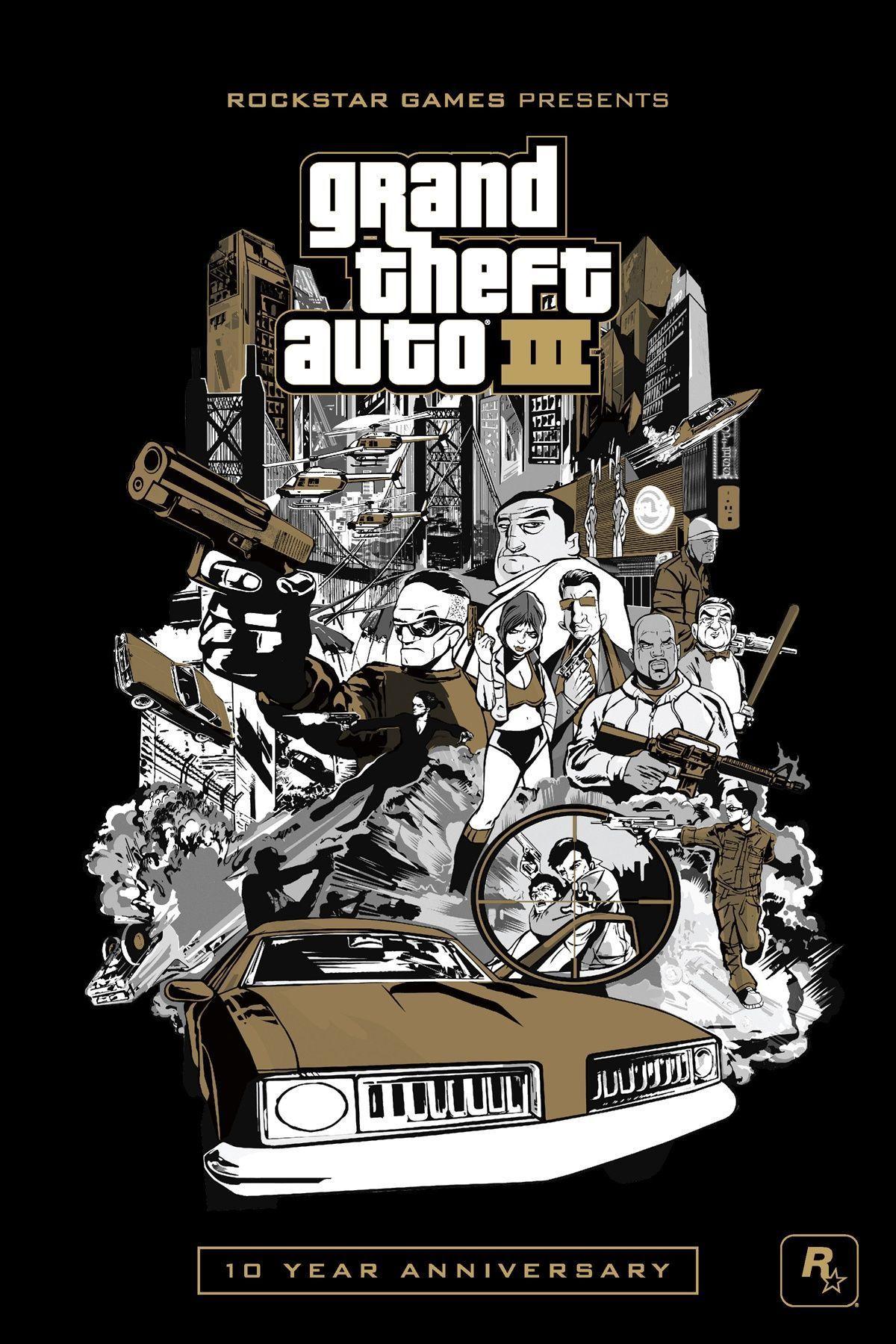 1200x1800 GTA III Wallpaper