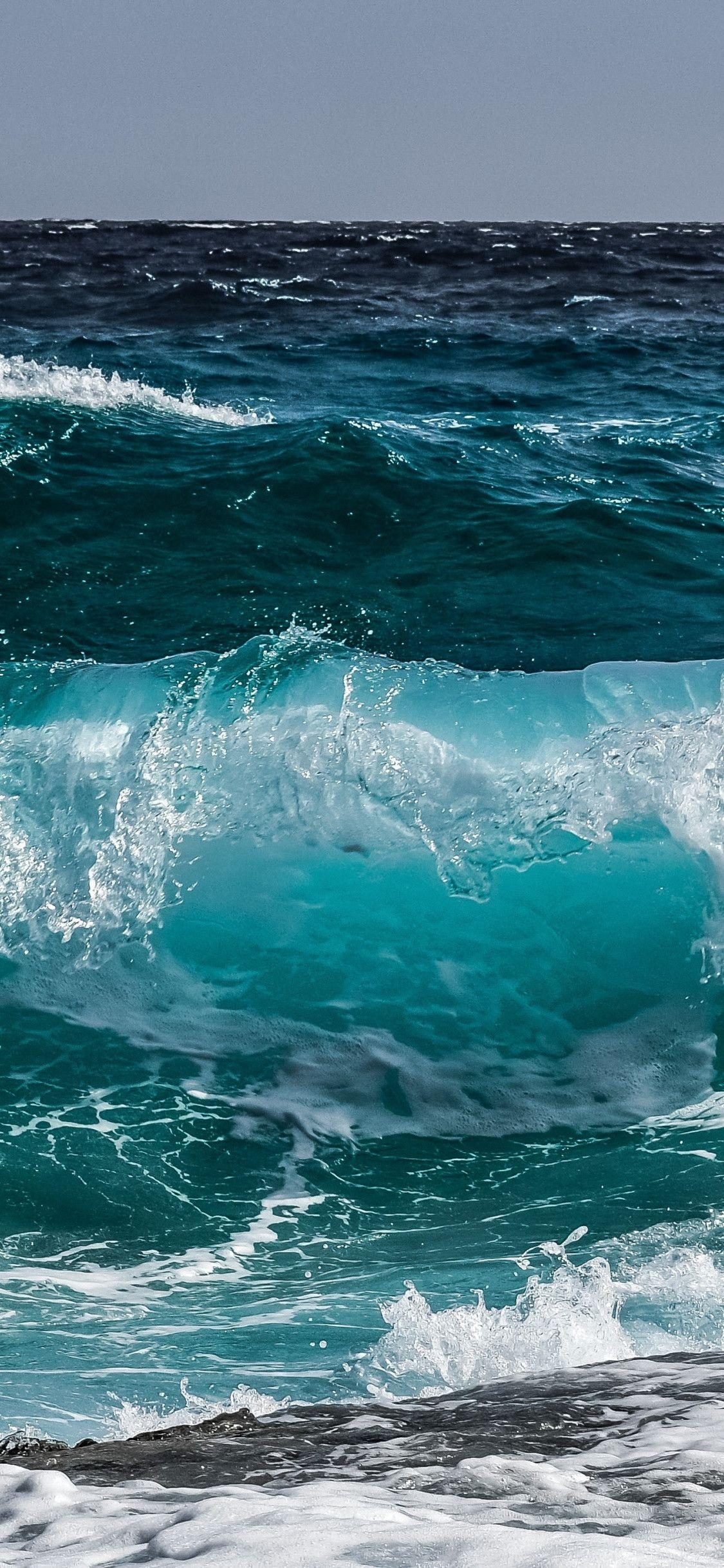Ocean Waves iPhone Wallpapers Top Free Ocean Waves iPhone Backgrounds