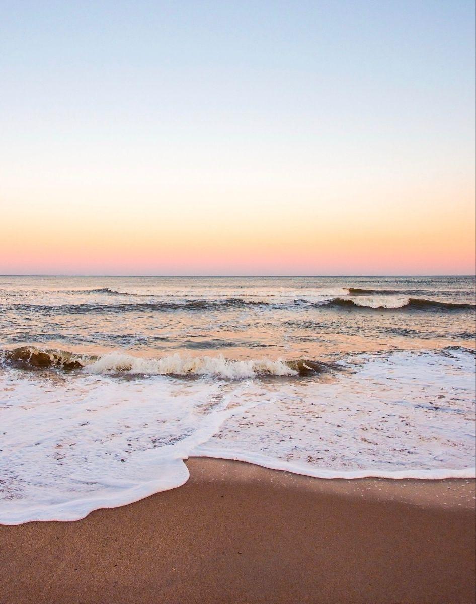 946x1200 Sunset Beach Print Calming Beach Photography Minimal Ocean. Beach sunset wallpaper, Sunset beach picture, Beach wall collage