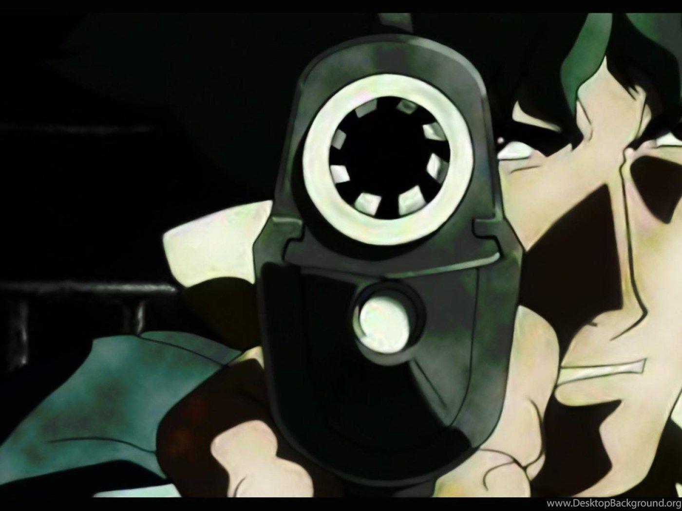 1400x1050 Gun Cowboy Bebop Spike Spiegel HD Wallpaper Desktop Background