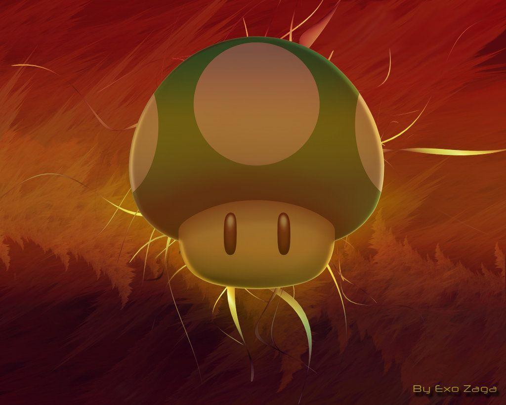 1024x819 Mario Mushrooms Wallpaper