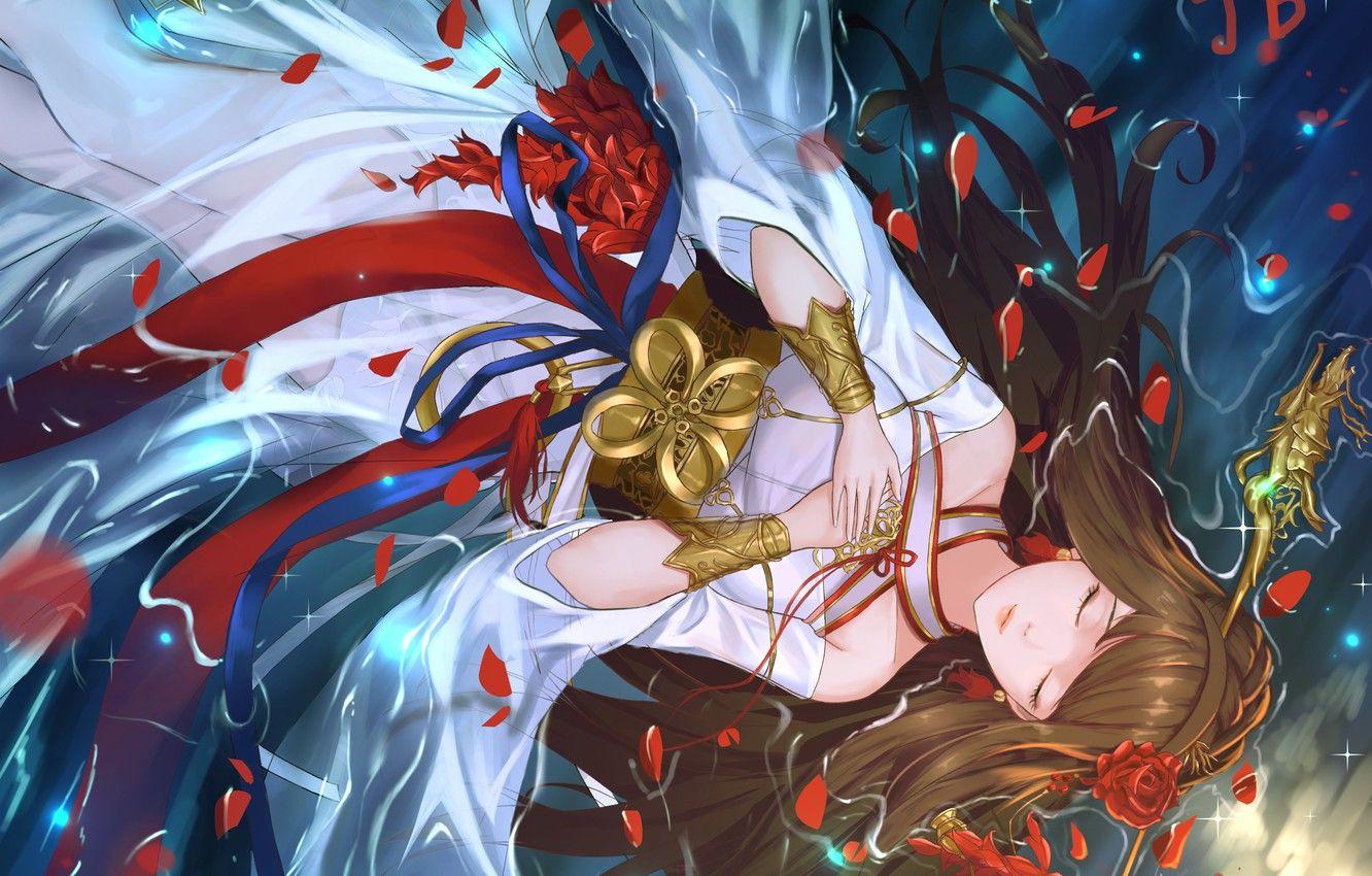 1332x850 Wallpaper Water, Girl, Lies, Dungeon Fighter Online image for desktop, section сёнэн