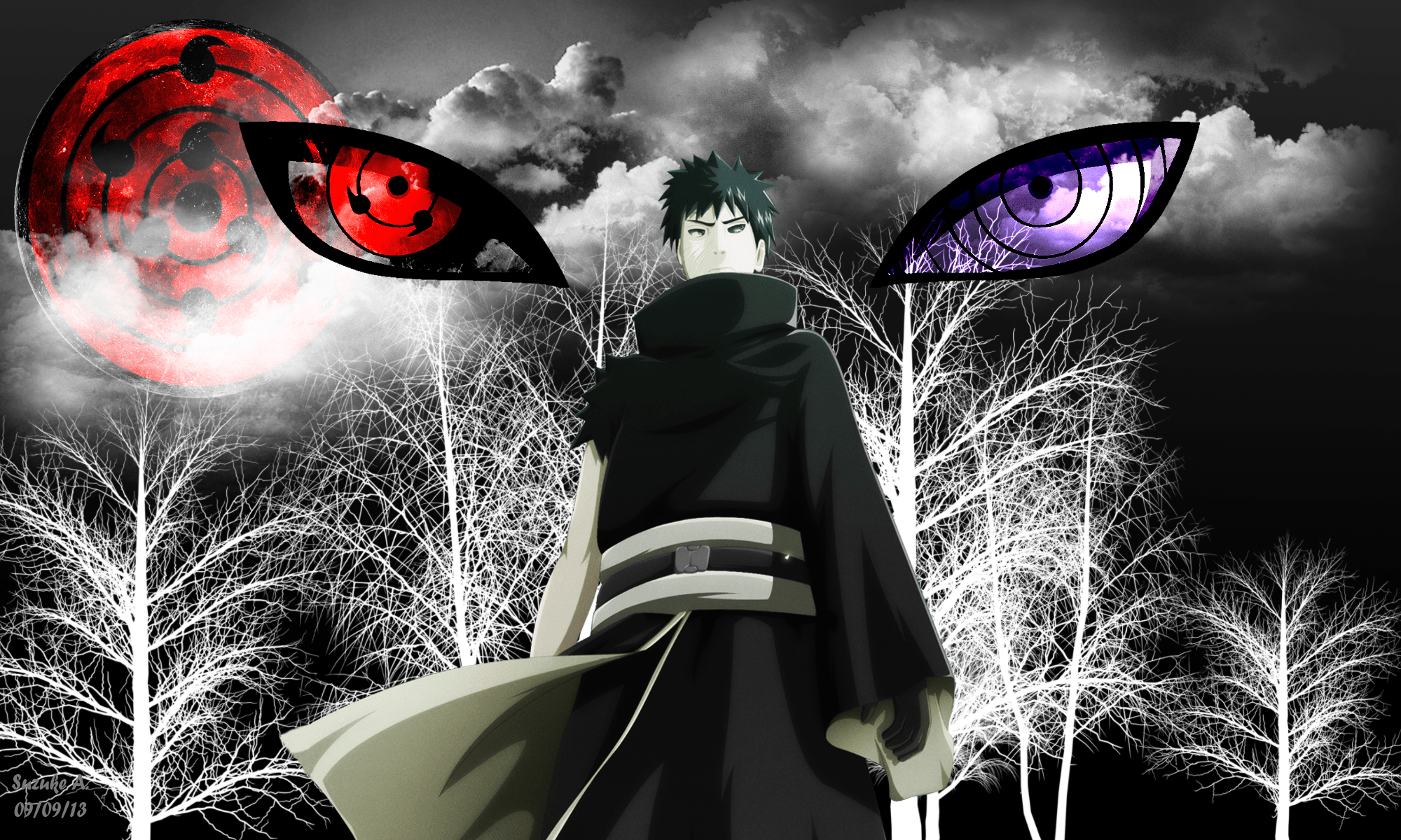 2000x1200 Obito Uchiha Wallpaper