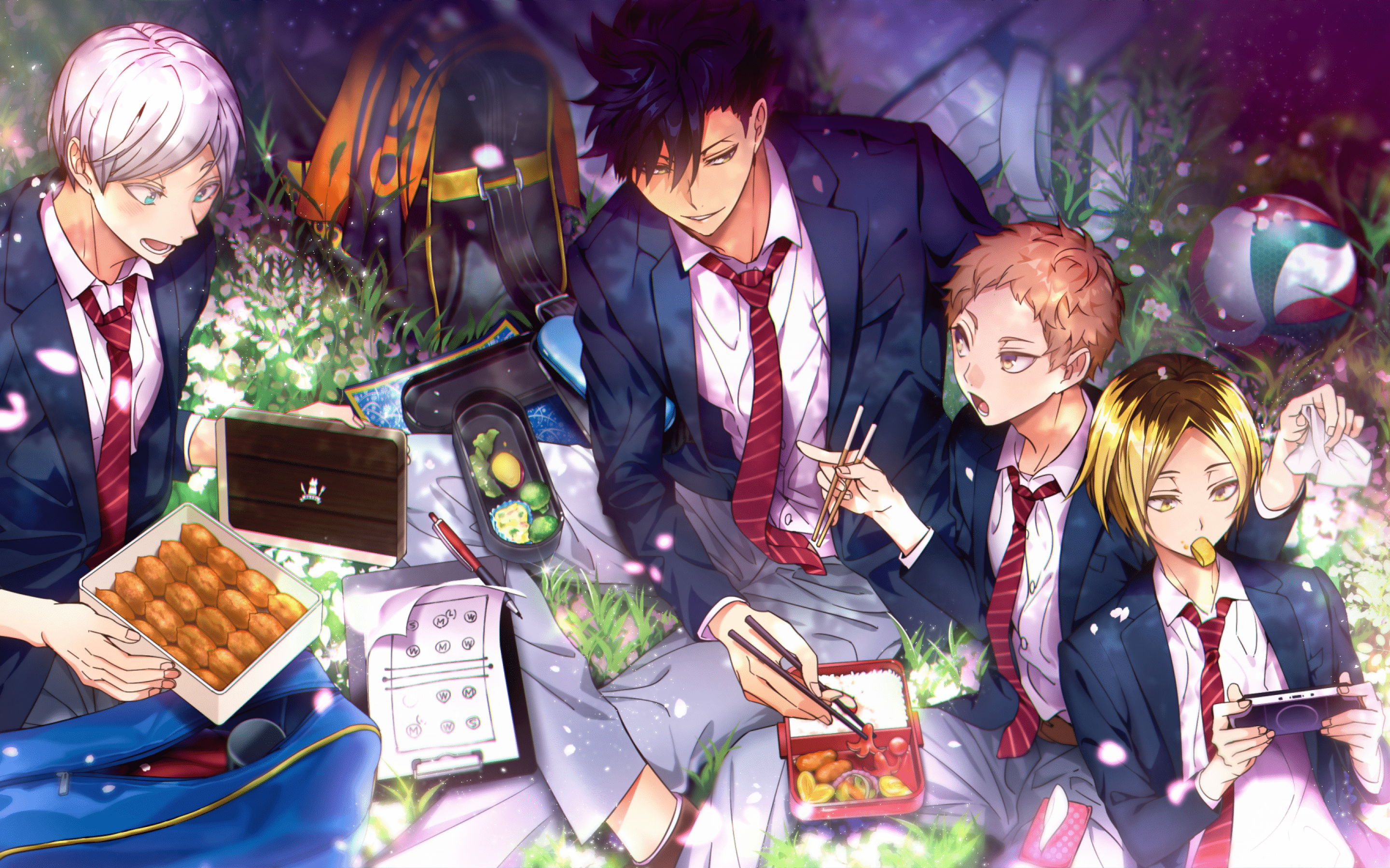 2880x1800 Haikyuu Background Laptop