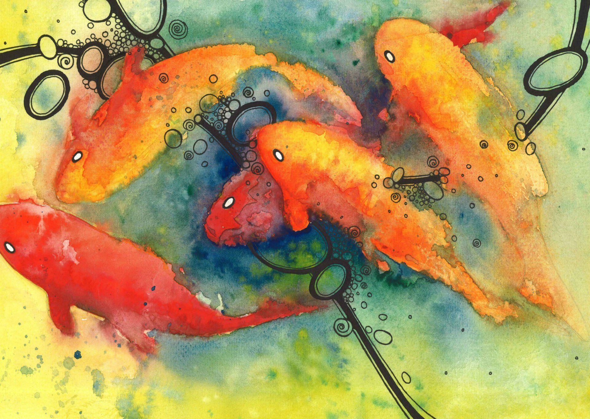 1920x1364 Koi HD Wallpaper and Background Image