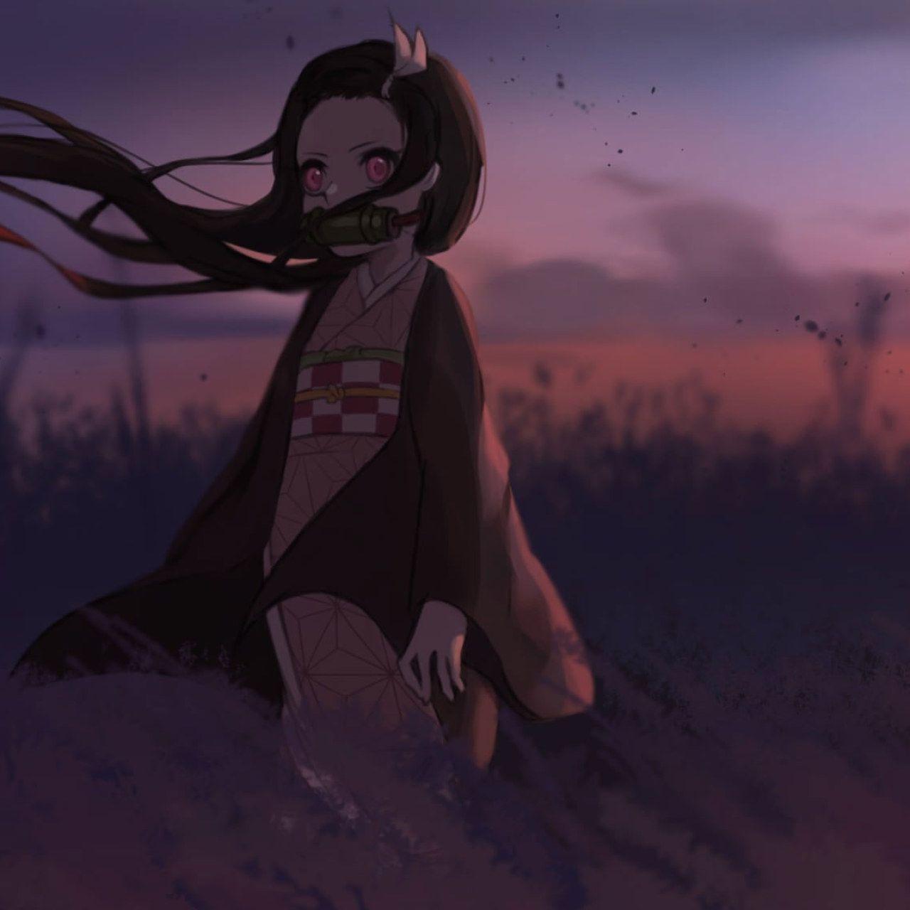 1280x1280 Kimetsu no Yaiba wallpaper, anime, anime girls, Kamado Nezuko, demon girl • Wallpaper For You HD Wallpaper For Desktop & Mobile