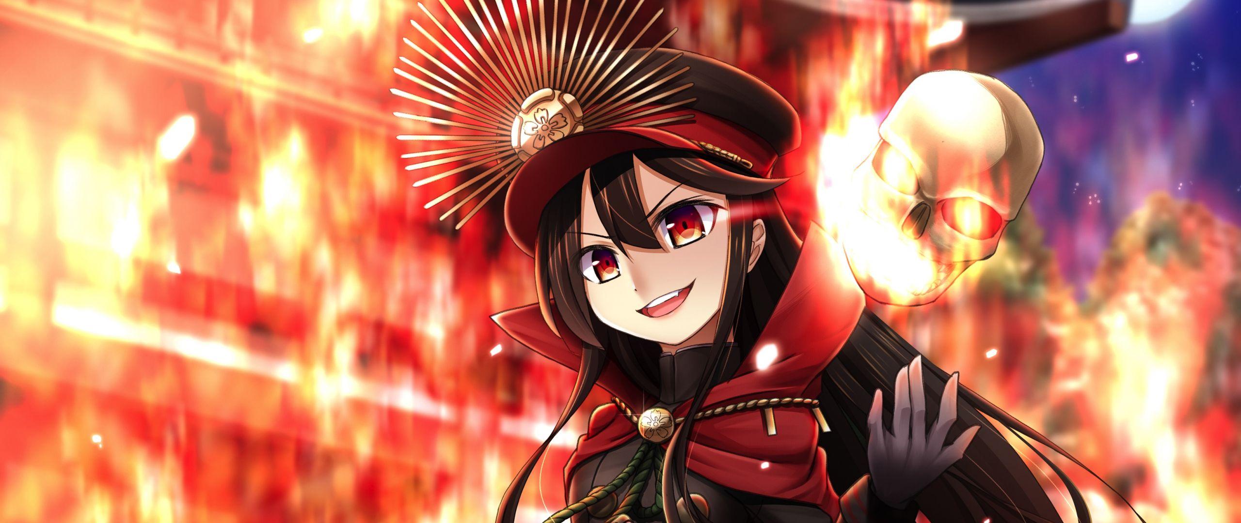 2560x1080 Desktop Wallpaper Anime Girl, Demon Archer, Oda Nobunaga, Fate Grand Order, HD Image, Picture, Background, 05b199