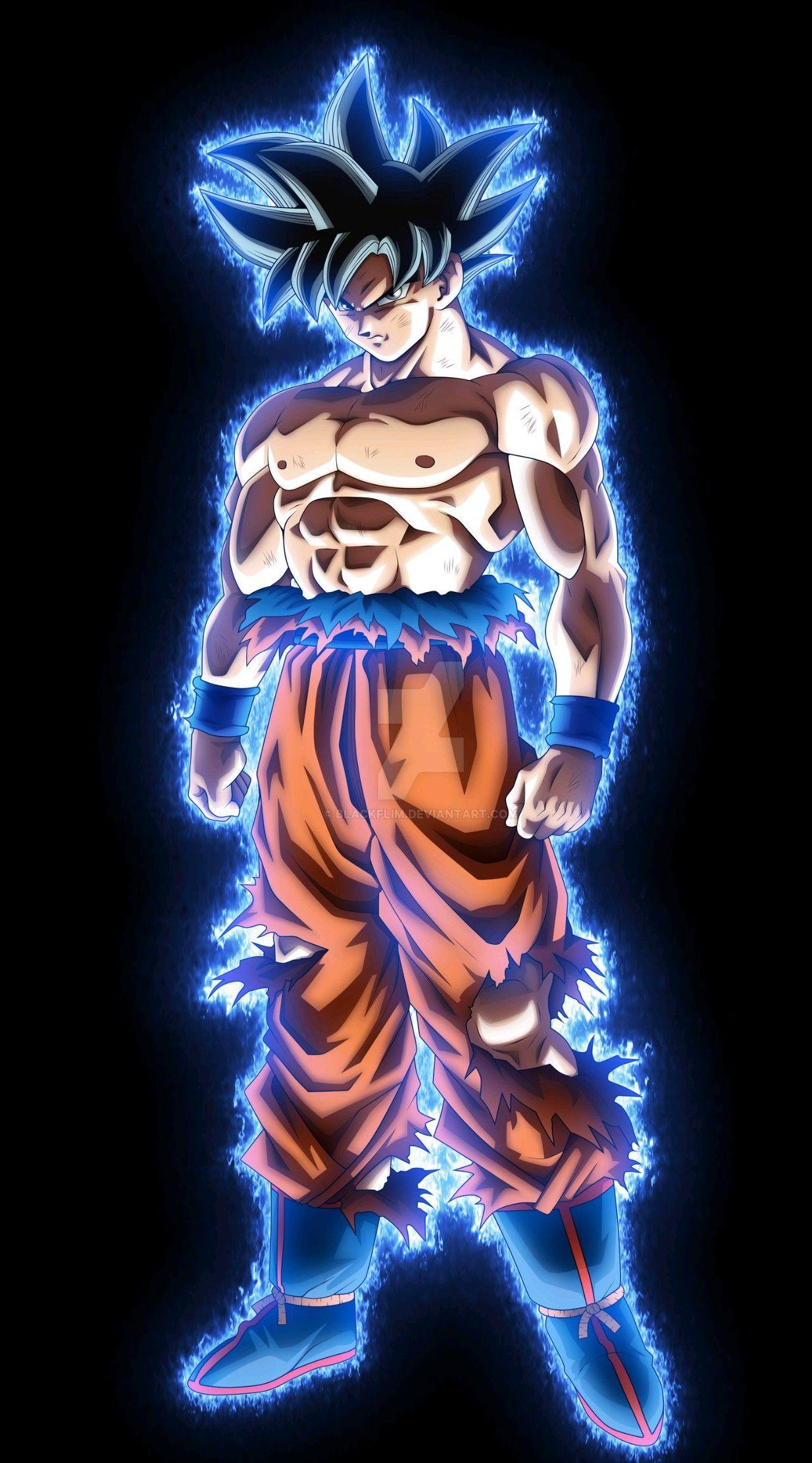 1234x2222 Goku 4k Wallpaper