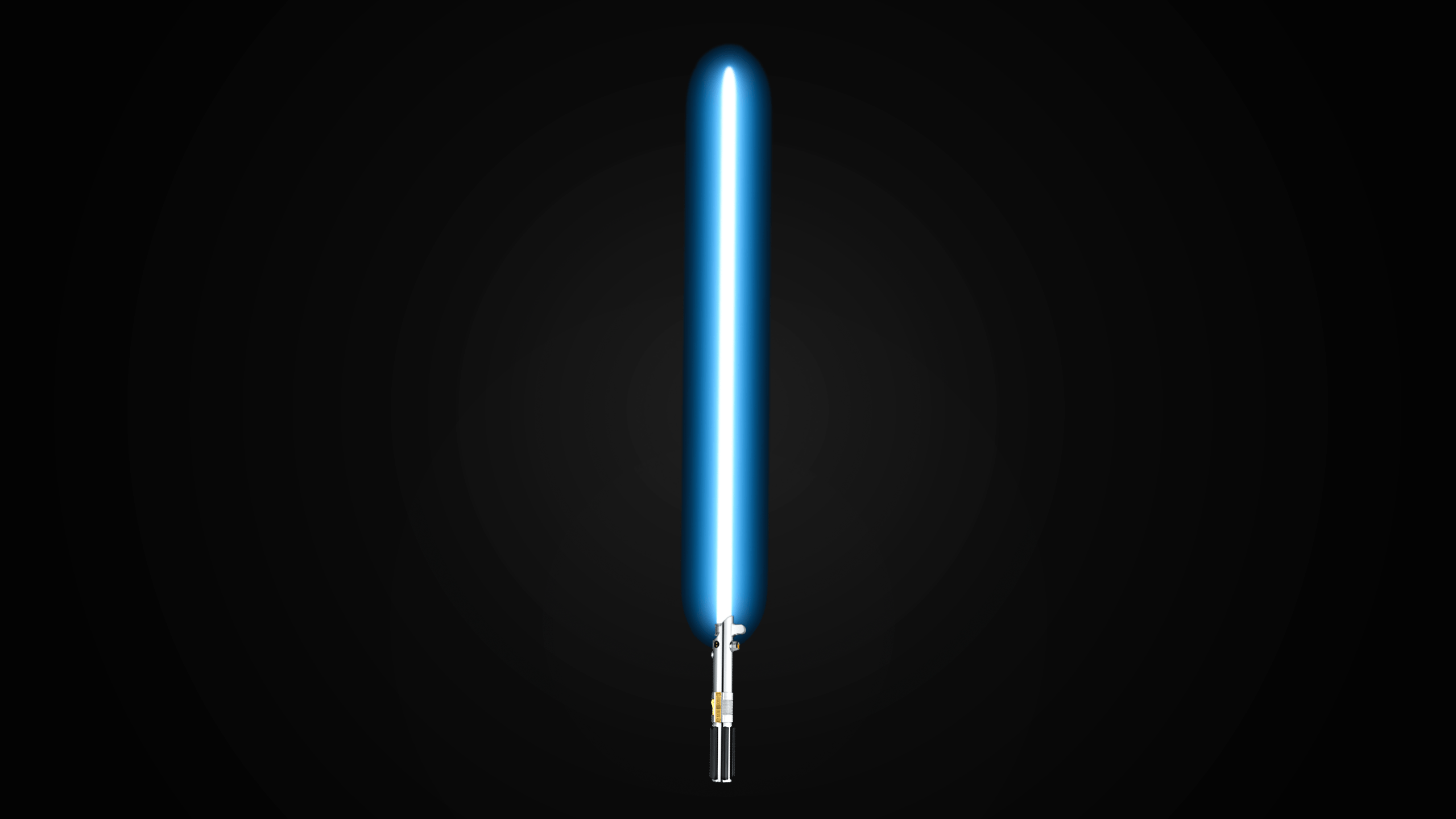 2560x1440 Free download this is a simple but elegant wallpaper with the single lightsaber in [2560x1440] for your Desktop, Mobile & Tablet. Explore HD Lightsaber Wallpaper. Cool Star Wars Wallpaper