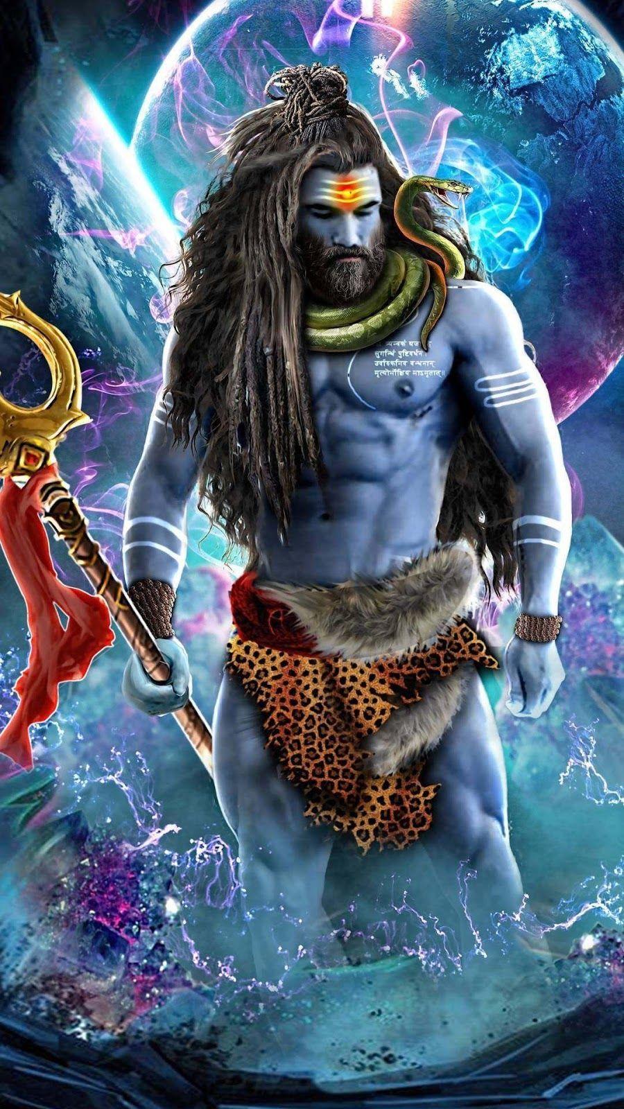 Bộ sưu tập hình nền Angry Lord Shiva 900x1600