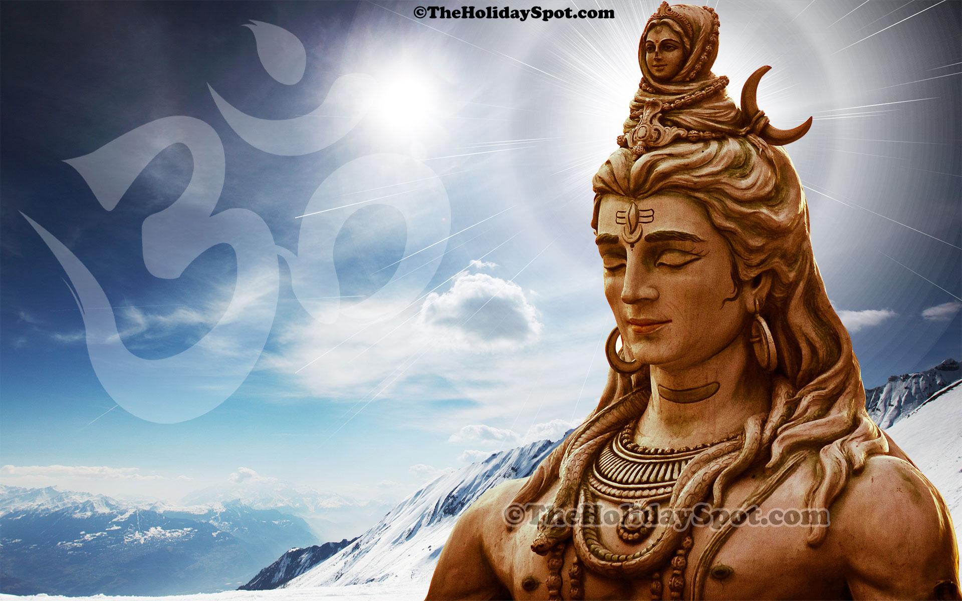 Độ phân giải cao Hình nền Chúa Shiva 1920x1200