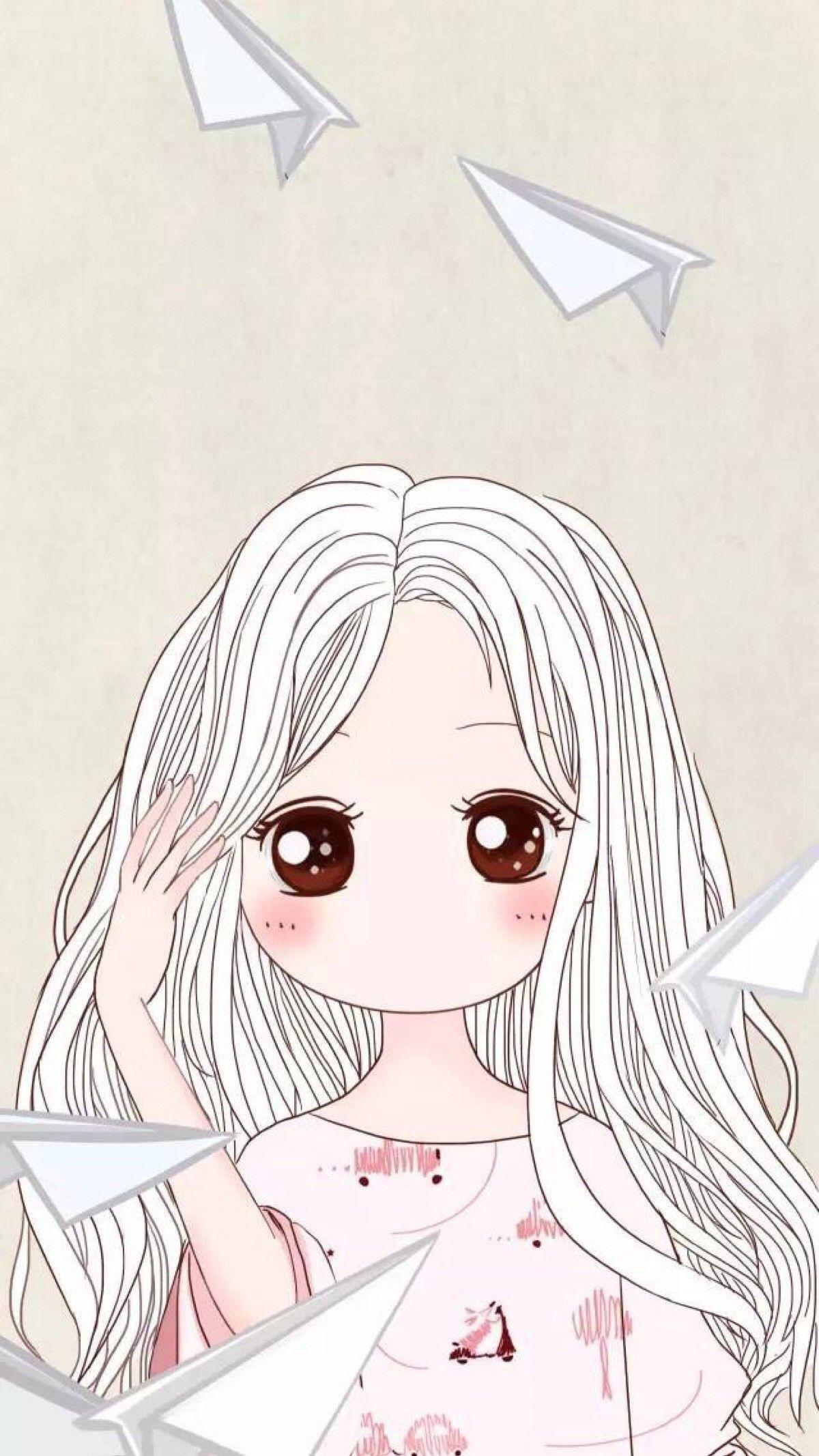 1200x2133 Cute Couple Chibi Anime Wallpaper