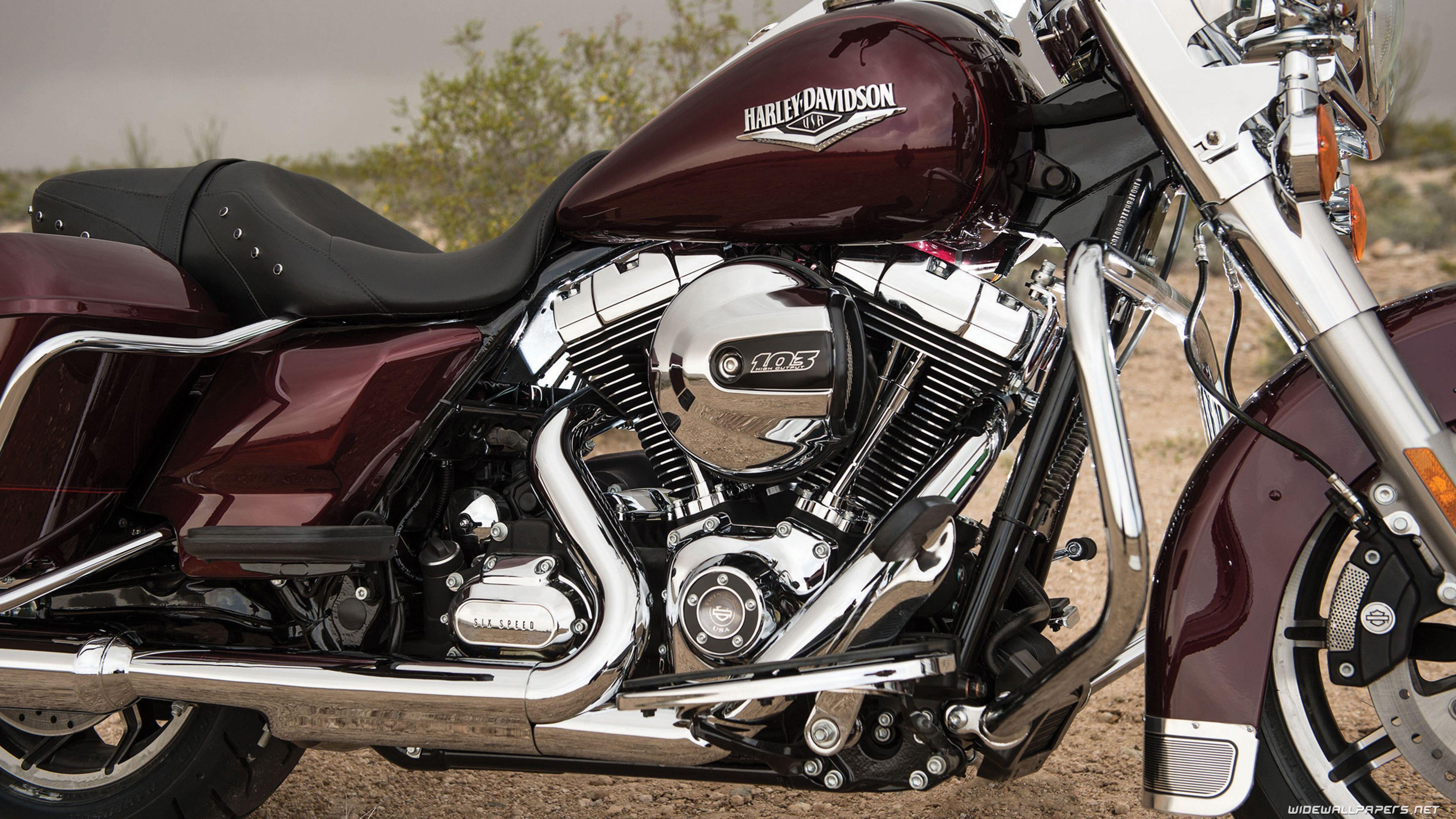3840x2160 Harley Davidson Touring Motorcycle Desktop Wallpaper 4K Ultra HD