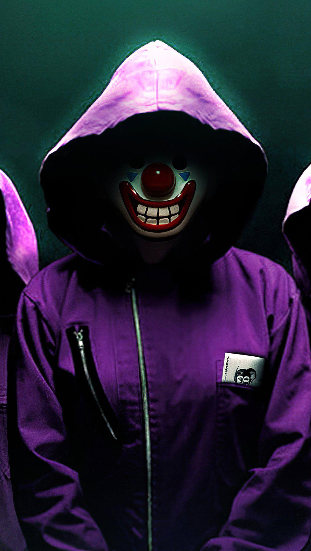 1220x2160 Money Heist as Joker Wallpaper 4k Ultra HD