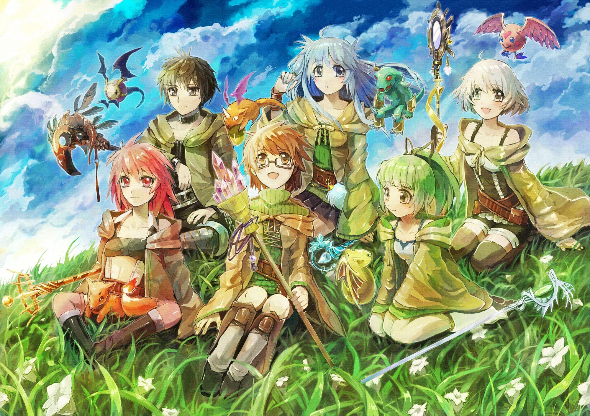 2000x1408 Elemental Charmers Gi Oh! Anime Image Board