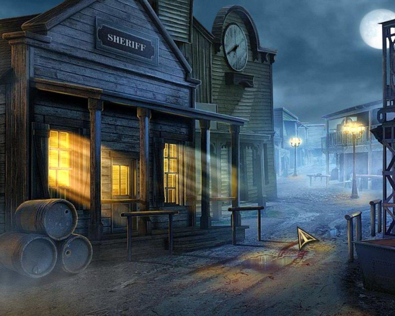1280x1024 Old West Wallpaper