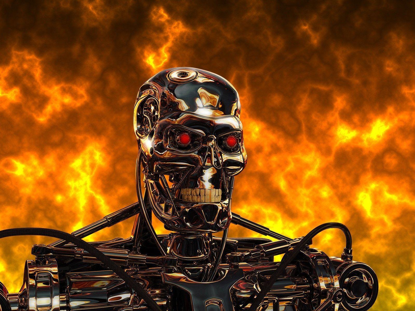 1600x1200 Terminator Robots Wallpaper