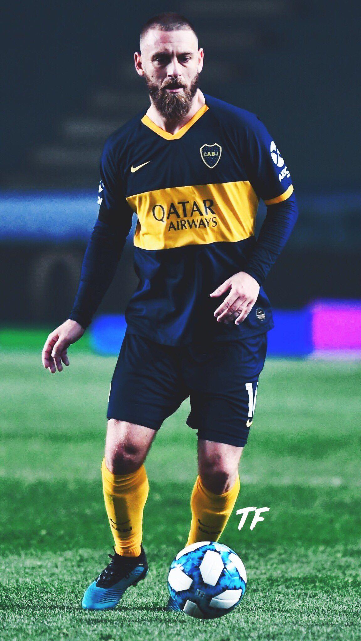 1152x2048 TF Sport Edit De Rossi Wallpaper. Header #BocaJuniors #boca #vamosboca #DeRossi