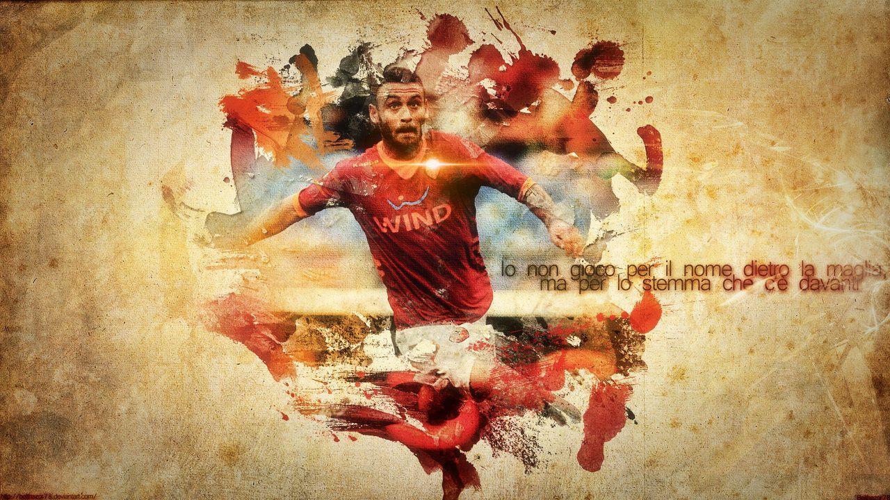 1280x720 Daniele De Rossi Wallpaper 2. Daniele de rossi, Wallpaper, Rossi