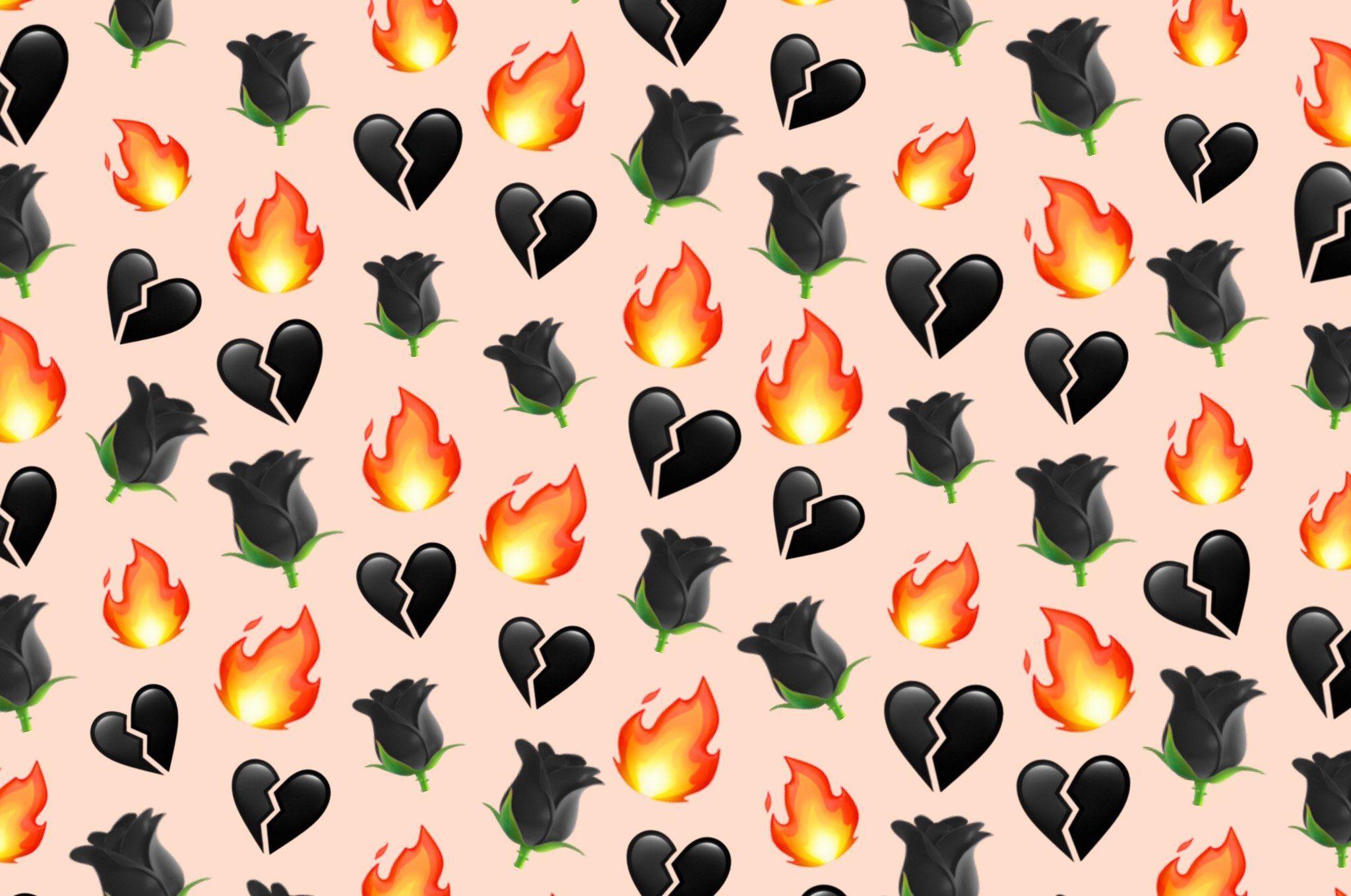 Broken Heart Emoji Wallpapers - Top Free Broken Heart Emoji Backgrounds -  WallpaperAccess