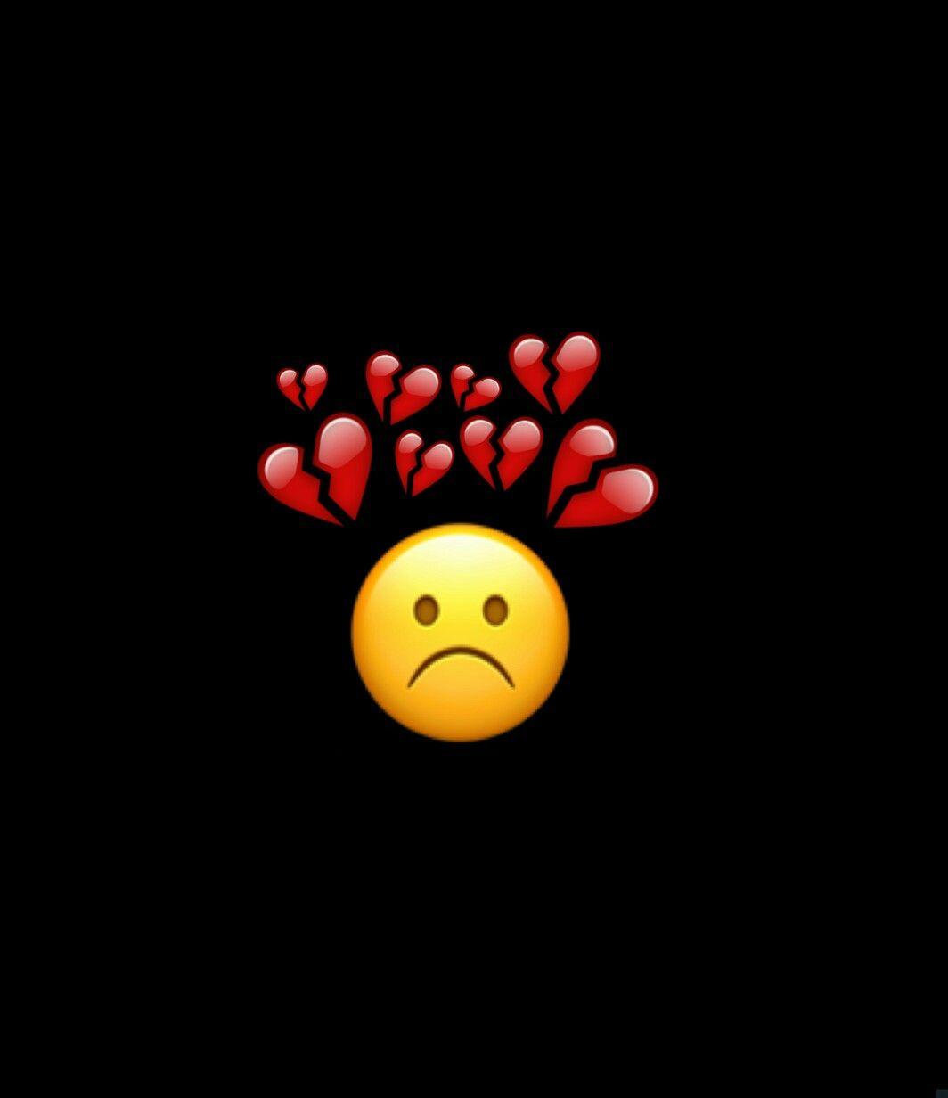 Broken Heart Emoji Wallpapers Top Free Broken Heart Emoji Backgrounds