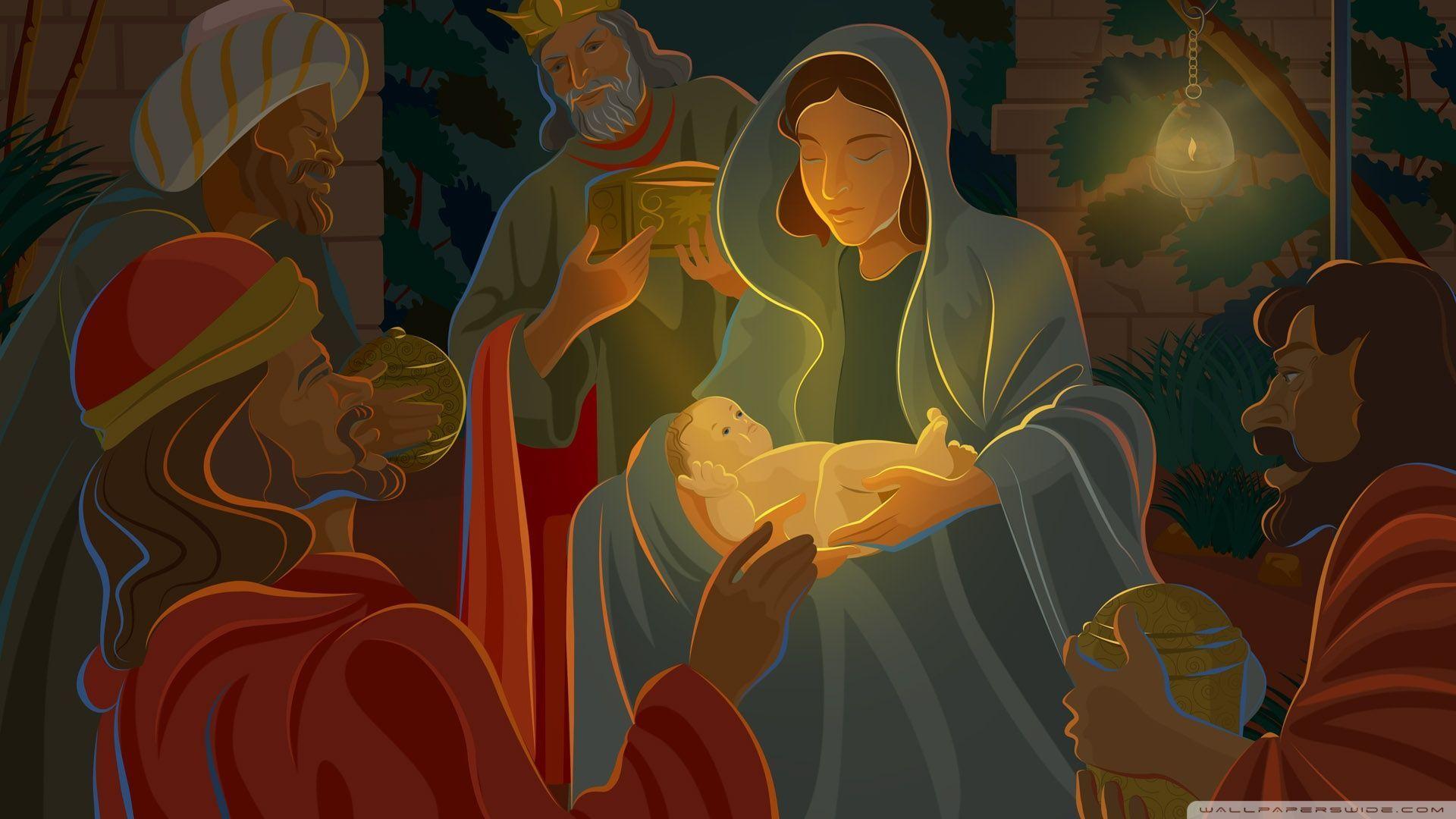 1920x1080 Wallpaper Cross Of Christ Jesus High Resolution 1920x1080. Christmas nativity scene, Christmas wallpaper, Christmas tree picture