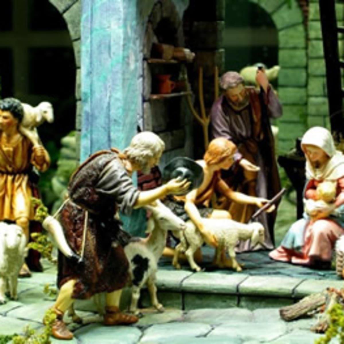 1200x1200 Amazing Christmas Nativity Wallpaper