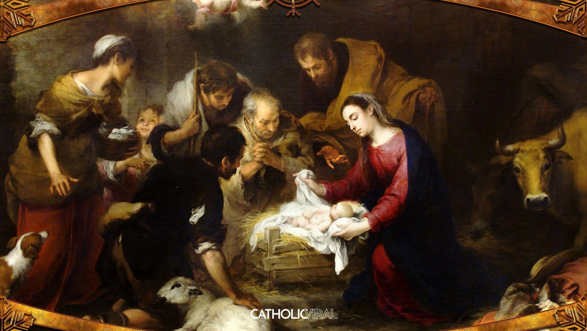 1920x1084 Gorgeous Classical Paintings of the Nativity- HD Christmas Wallpaper CatholicViral
