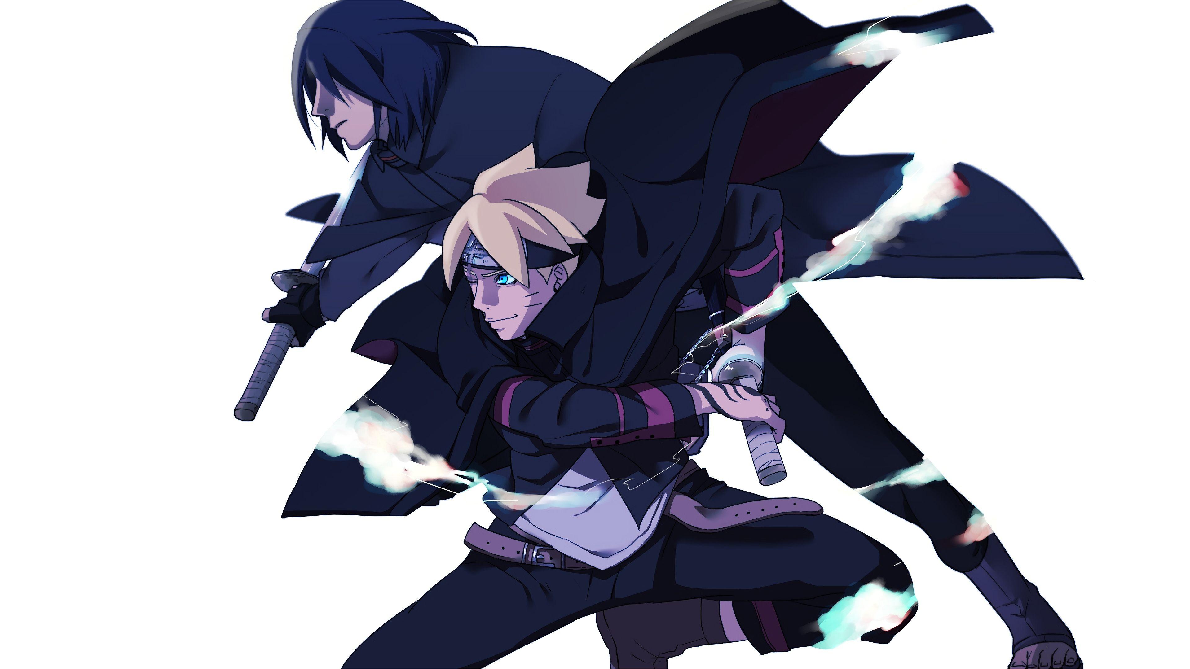 3840x2160 Adult Sasuke Desktop Wallpaper