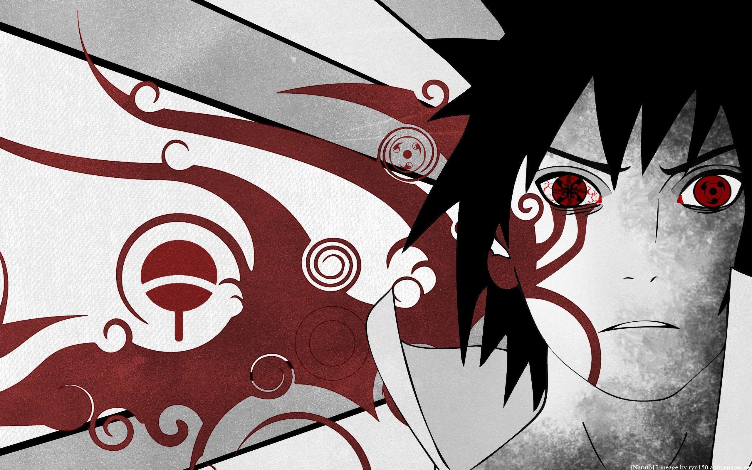 2560x1600 Computer Sasuke Wallpaper