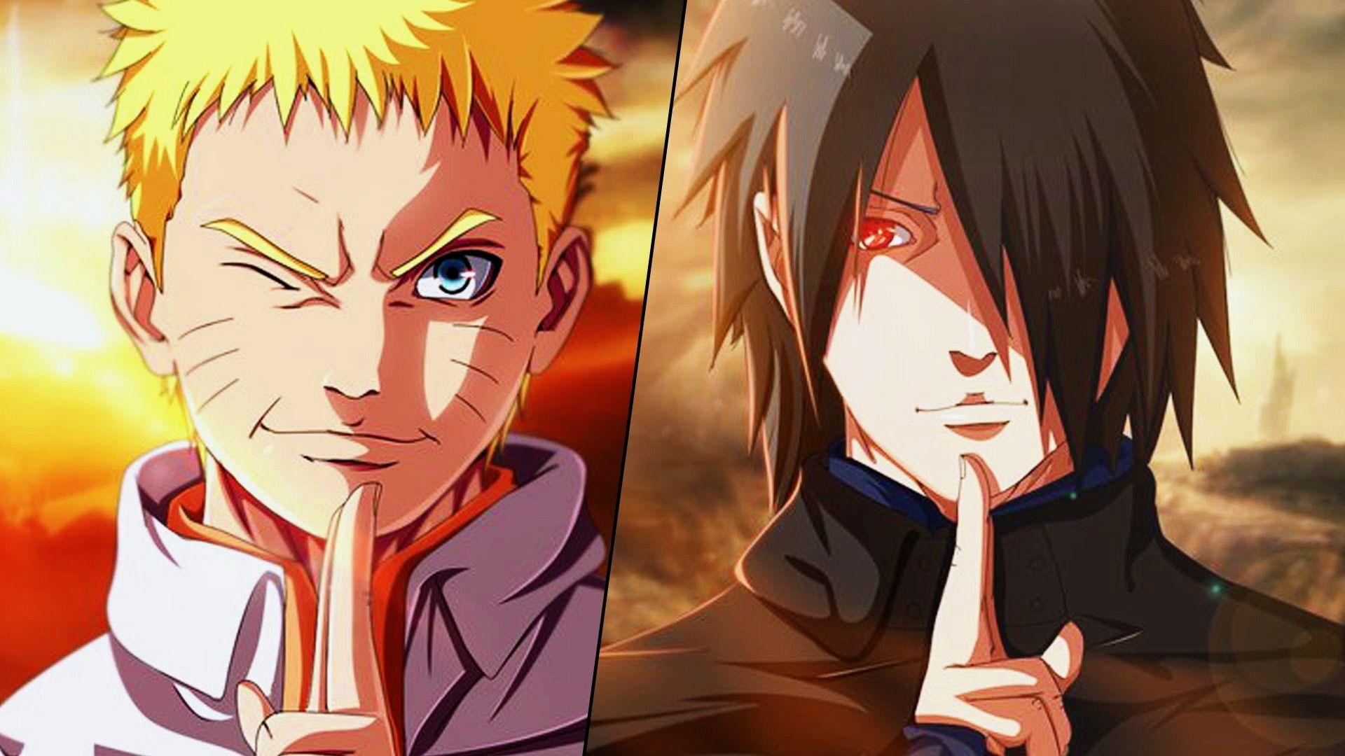 1920x1080 Naruto and Sasuke (Adult) vs Hagoromo and Hamura