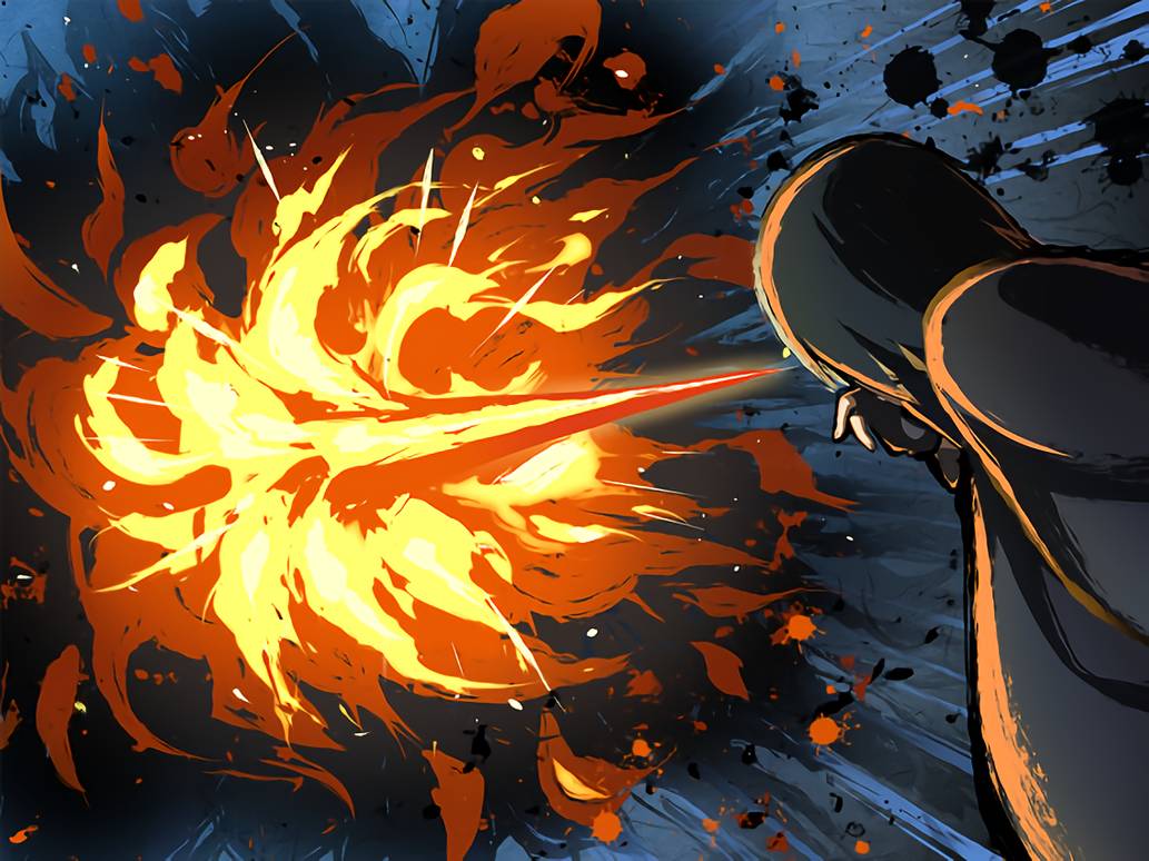 1033x774 Adult Sasuke Fireball Jutsu Wallpaper (NARUTO X BORUTO Ninja Tribes)