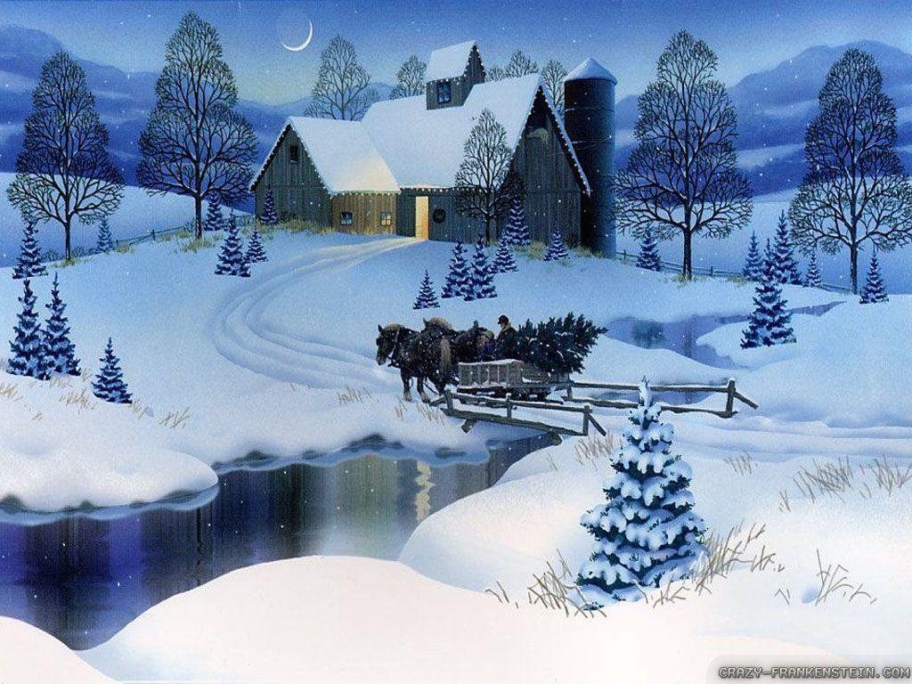 1024x768 winter scene. image of village scene winter christmas wallpaper wallpixy wallpaper. Snow wallpaper hd, Winter scenes, Winter picture