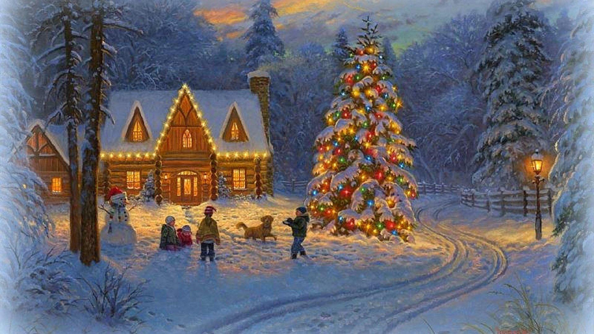 Winter Village Scenes Wallpapers - Top Free Winter Village Scenes ...