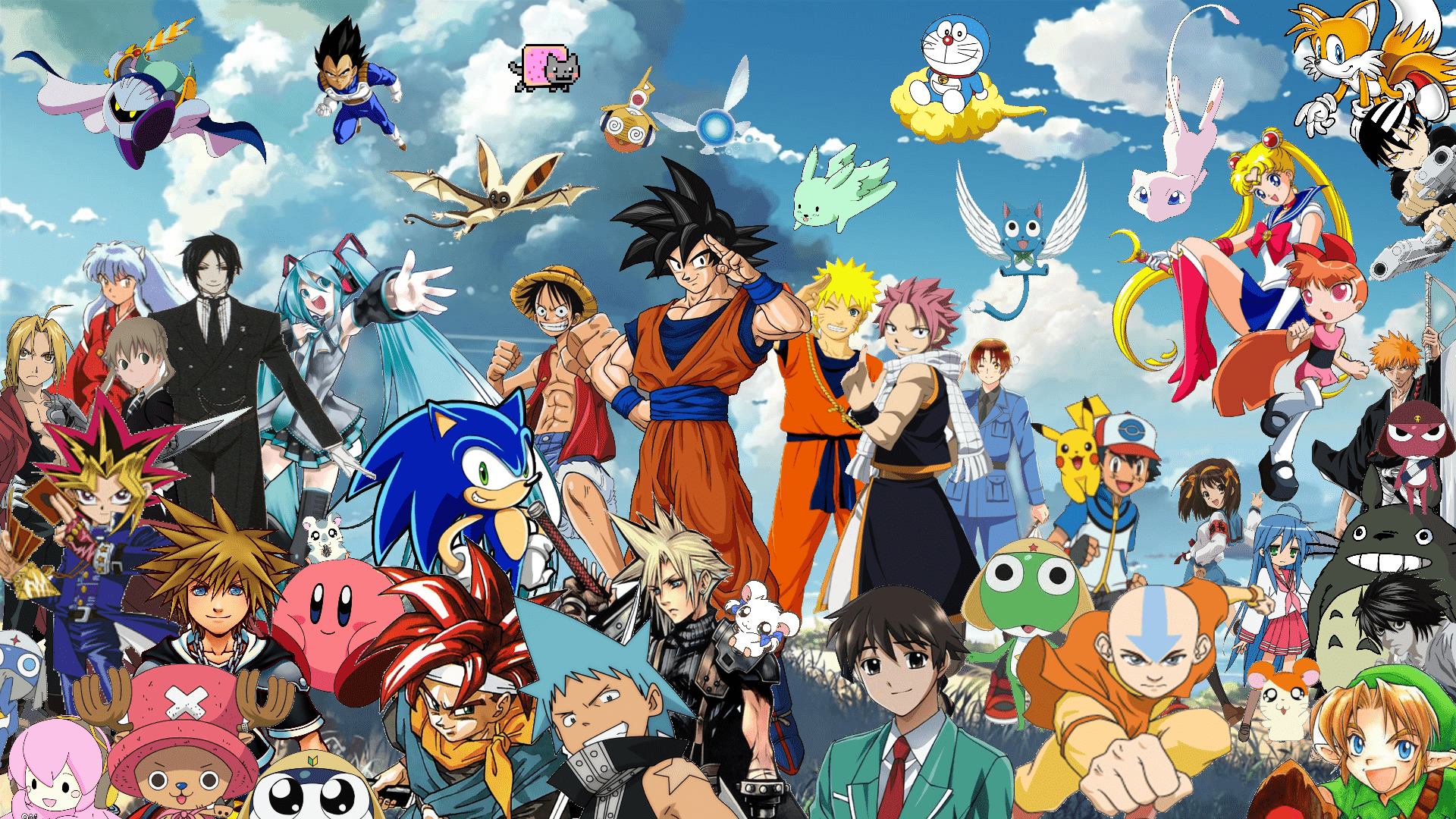 Anime All Characters HD Wallpapers - Top Free Anime All Characters HD  Backgrounds - WallpaperAccess