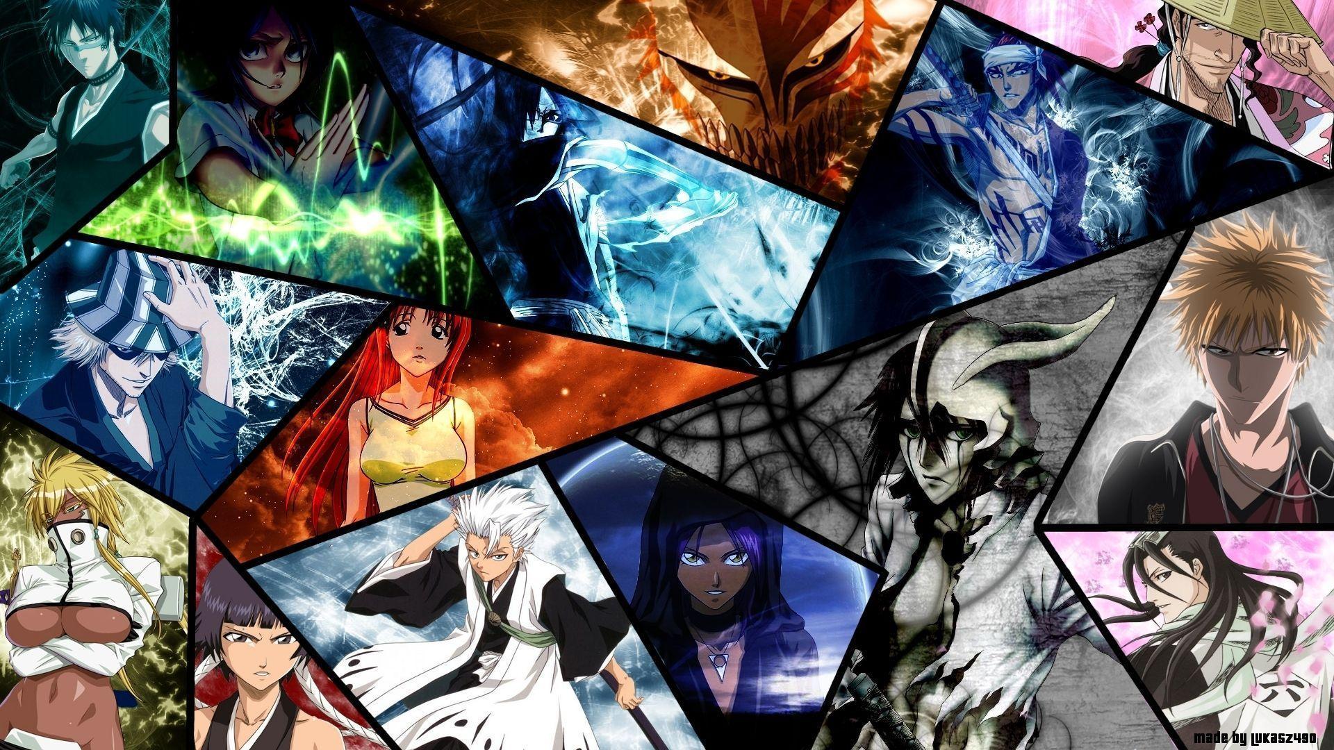 1920x1080 Bleach Characters Wallpaper