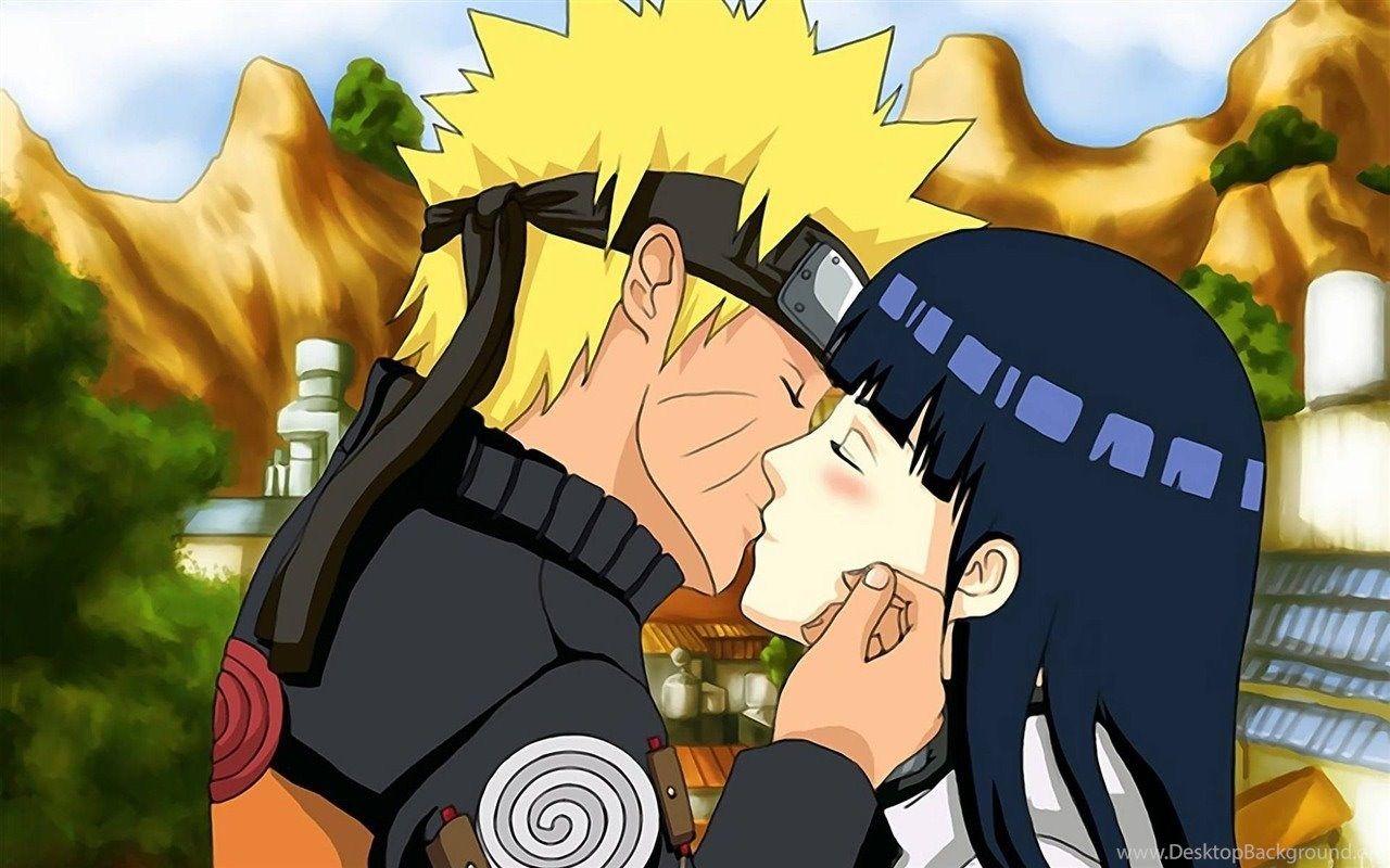 1280x800 Naruto And Hinata Kissing Anime Character Wallpaper 1280x800. Desktop Background