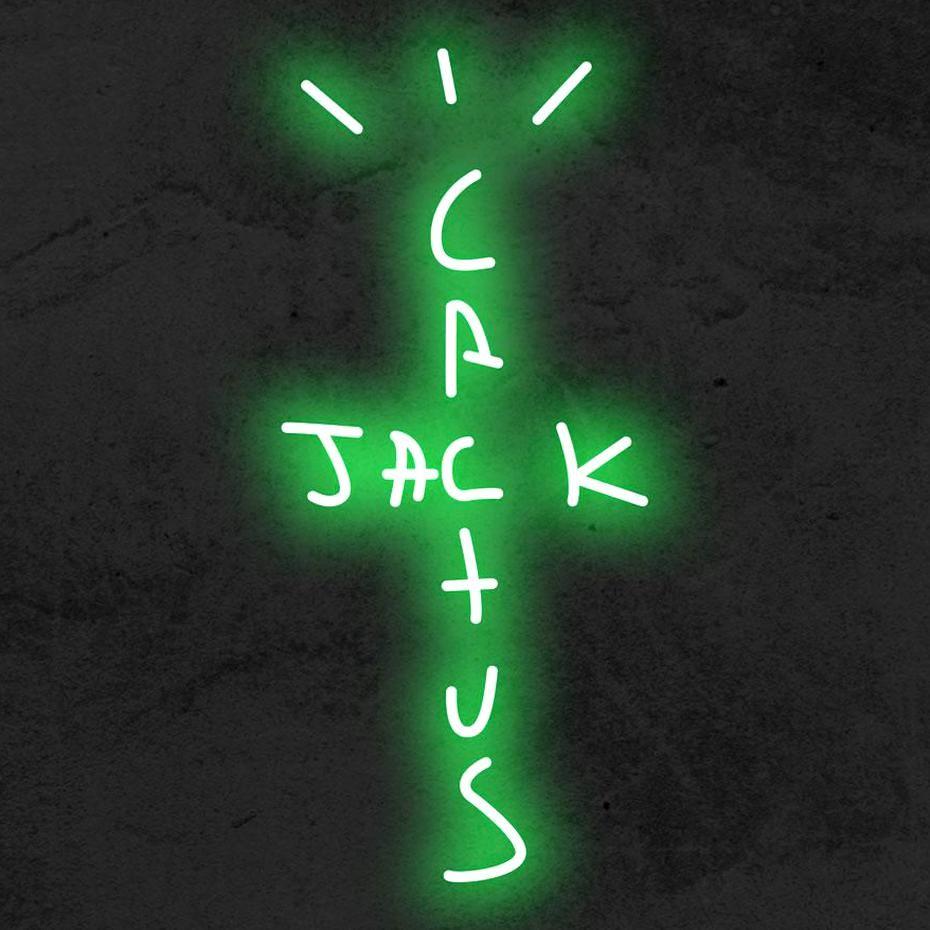 930x930 Cactus Jack Light by Travis Scott LED Neon Sign. Neon signs, Travis scott iphone wallpaper, Travis scott