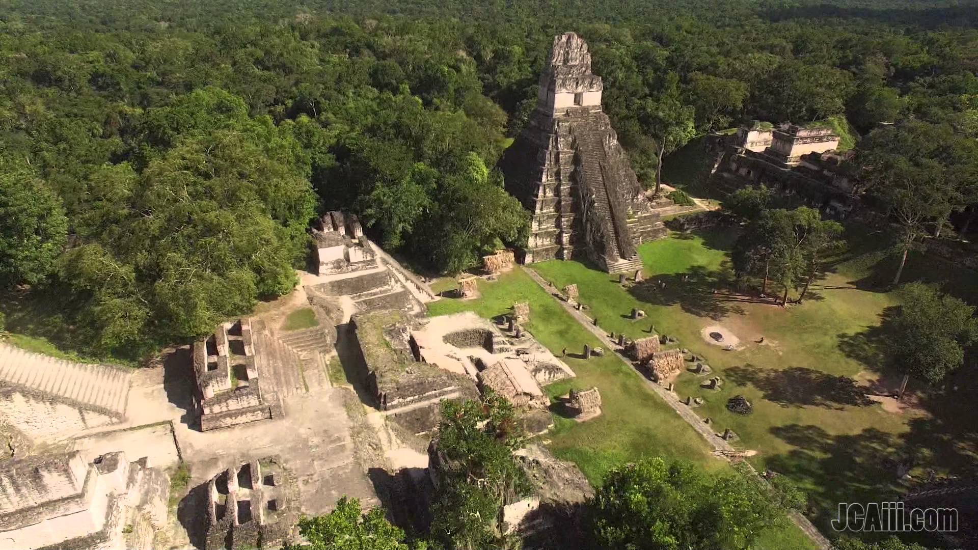 1920x1080 Tikal National Park Wallpaper