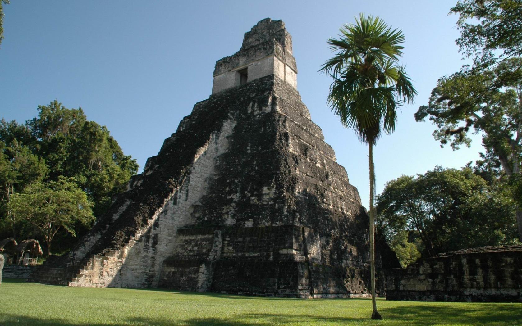 1680x1050 Tikal Is One Of The Largest Archaeological Sites And Urban Centres Of The Pre Columbian Maya Civilization. It Is Located In. Tikal, Guatemala, Archaeological Site