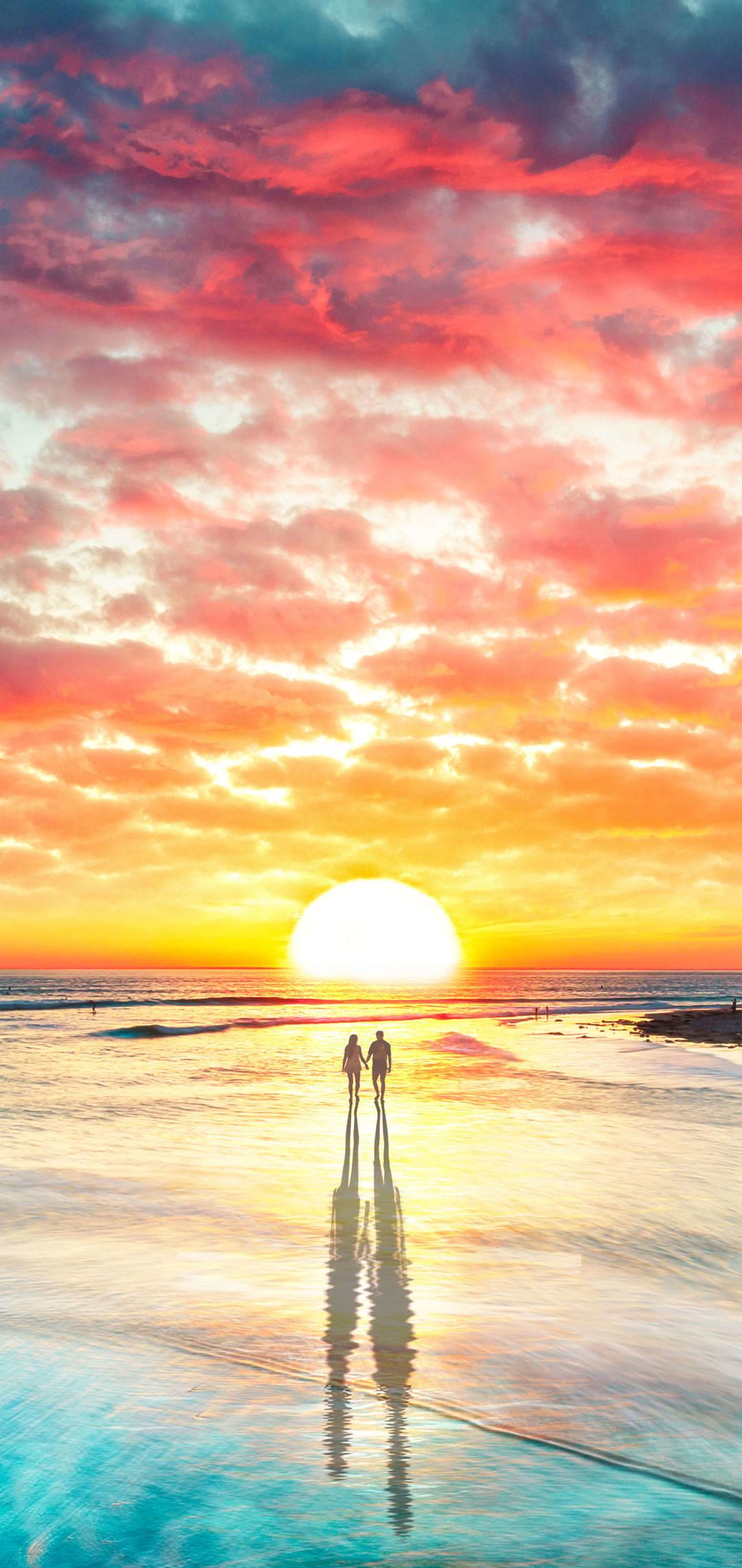 1080x2280 Beach iPhone Wallpaper Download Beach iPhone Background [ HD ]