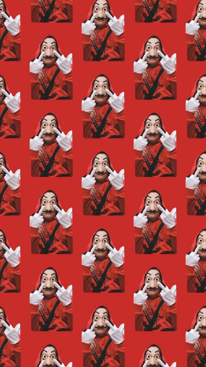 675x1200 MONEY HEİST WALLPAPER